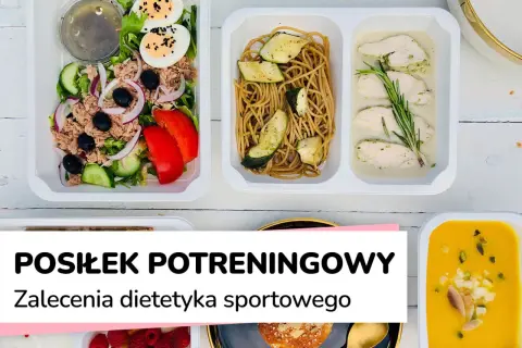 Posiłek potreningowy na redukcji: sałatka z tuńczykiem, makaron z cukinią, kurczak w sosie i zupa dyniowa.
